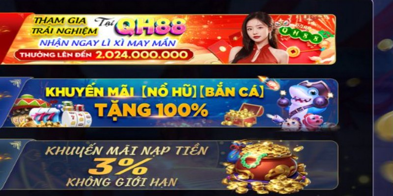 Một số chương trình khuyến mãi QH88 Một số chương trình khuyến mãi QH88